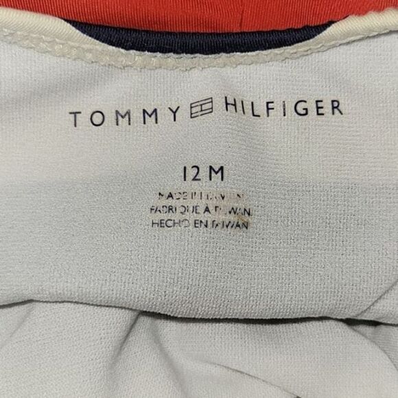 Tommy Hilfiger Baby Girls Nautical Red White Blue One Piece Swimsuit 12M - Picture 8 of 8